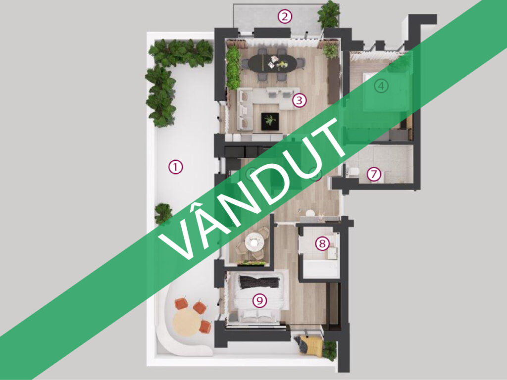 Apartament 68 vandut